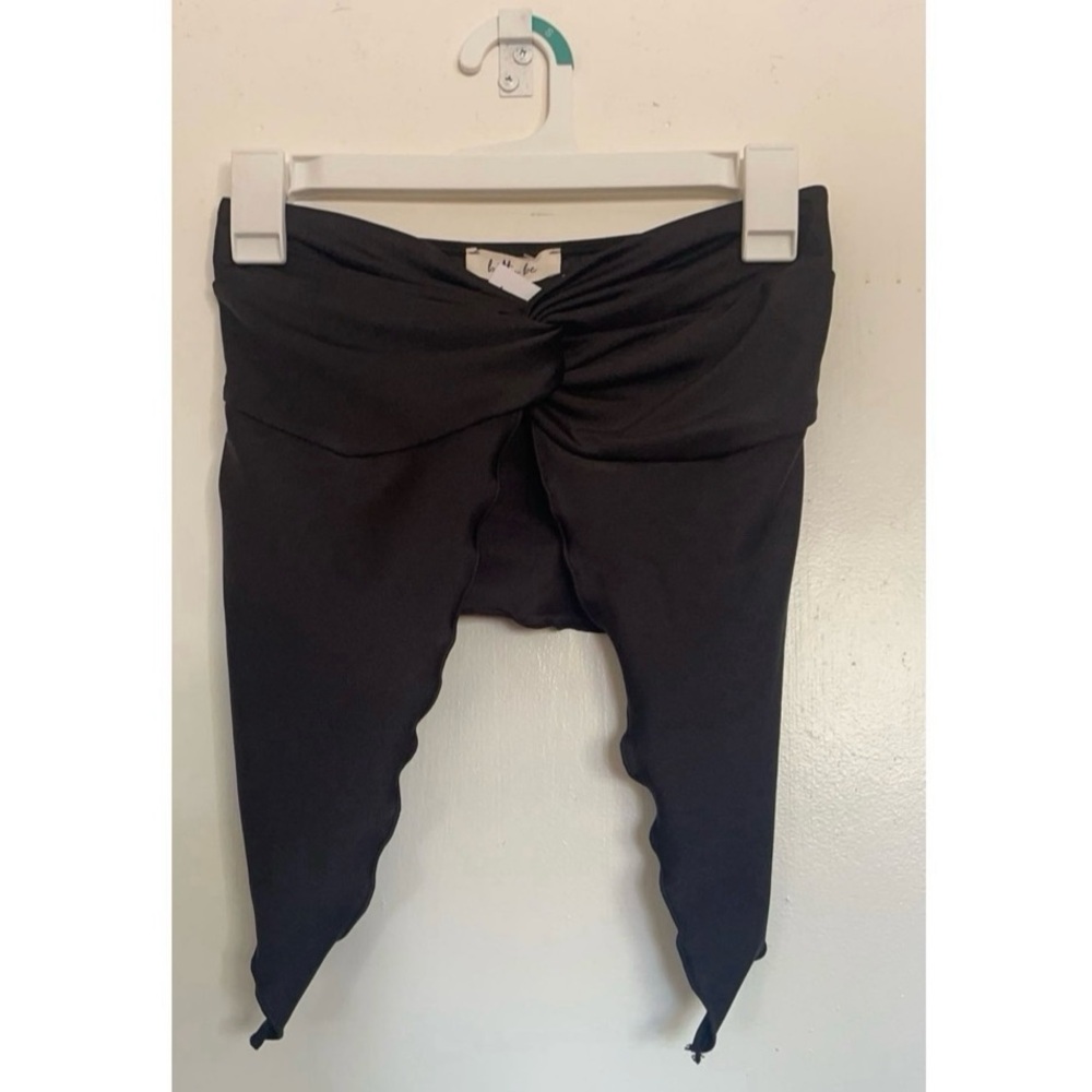 Strapless butterfly top